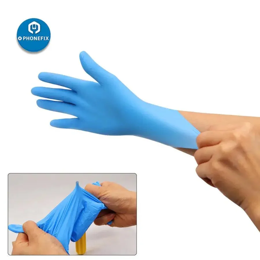 Disposable Latex Rubber Gloves Anti-static PVC Cleaning Gloves - Image 9