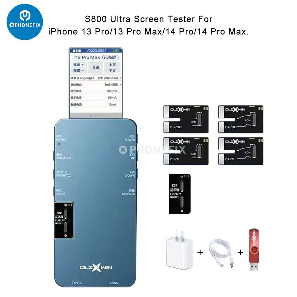 DL S800 Screen Tester For iPhone Samsung Huawei Xiaomi Oppo Vivo - Image 6