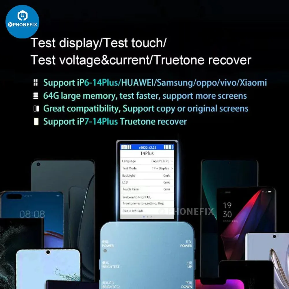 DL S800 Screen Tester For iPhone Samsung Huawei Xiaomi Oppo Vivo - Image 8