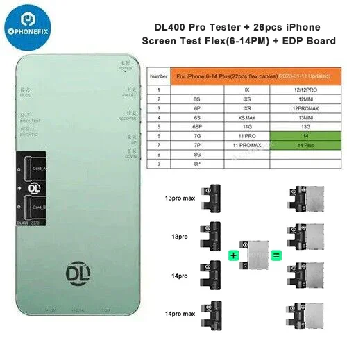 DL400 Pro Display Touch Digitizer Screen Tester For iPhone 6-17 Pro Max - Image 9