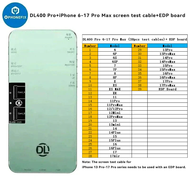 DL400 Pro iTestBox Display Touch Screen Tester For iPhone 6-16 Plus - Image 2