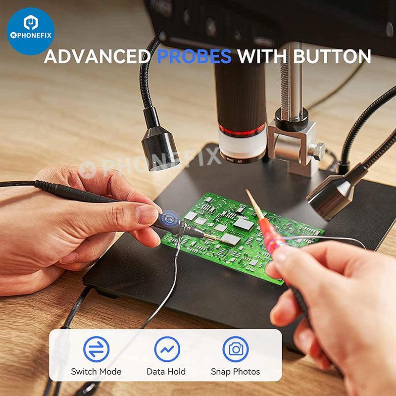 DM201M 16MP HDMI Industrial LCD Digital Microscope With Multimeter - Image 5