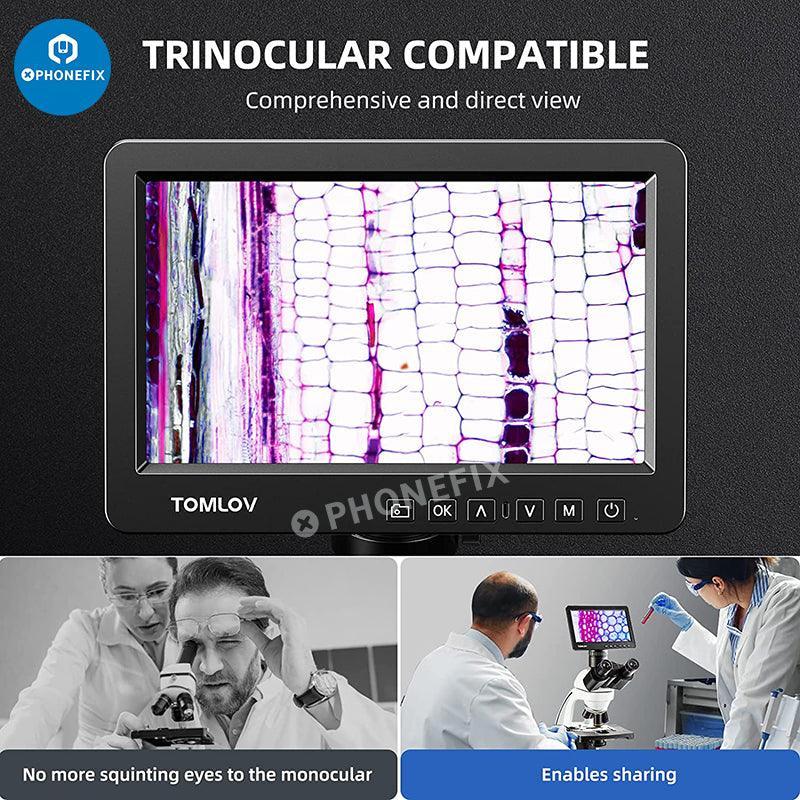 DM201M 16MP HDMI Industrial LCD Digital Microscope With Multimeter - Image 8