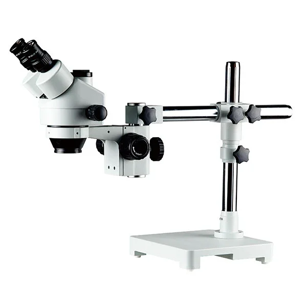 Double-Arm Boom Stereo Zoom Trinocular Microscope PCB Soldering - Image 7