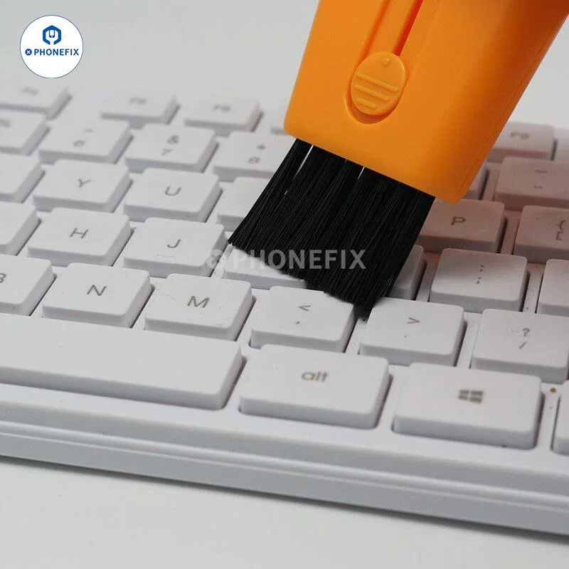 Double-ended Retractable Cleaning Brush Phone keyboard Dust Brush - Image 4