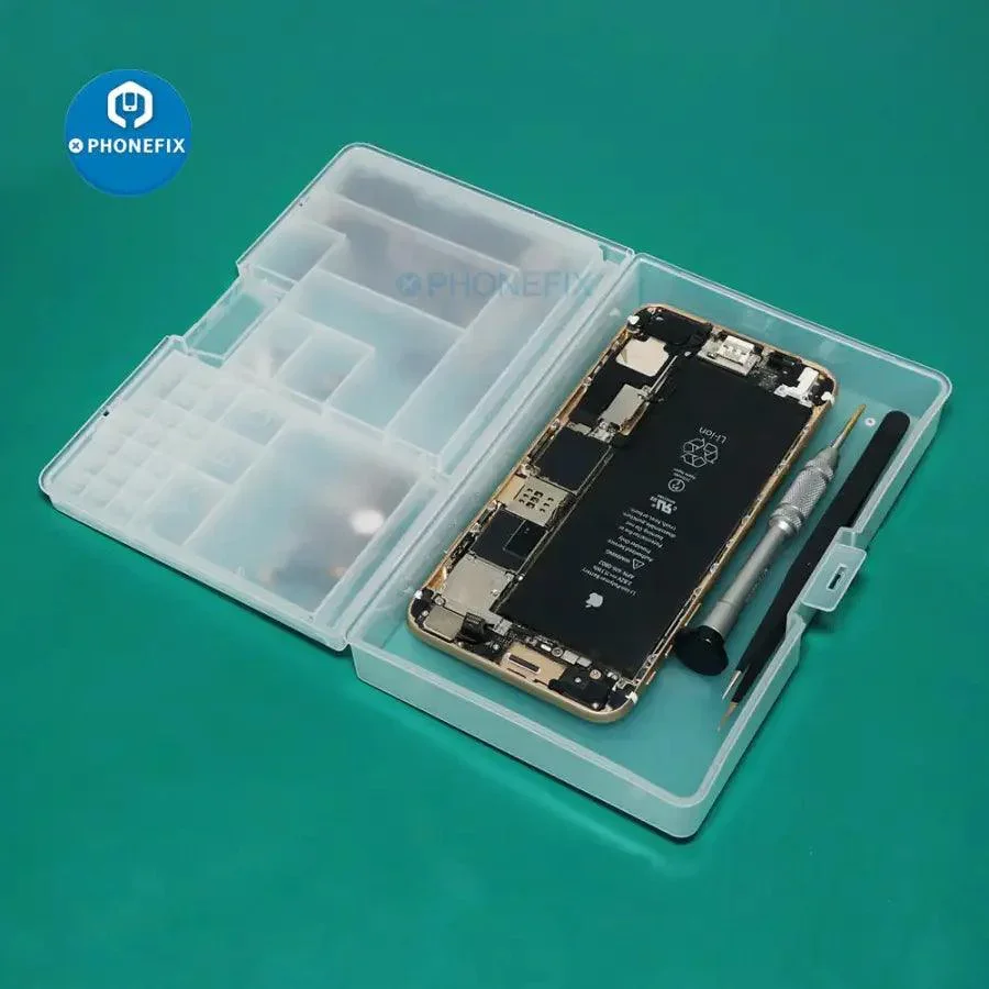Double-layer PVC Component Storage Box for Phone IC Repair Parts - Image 3