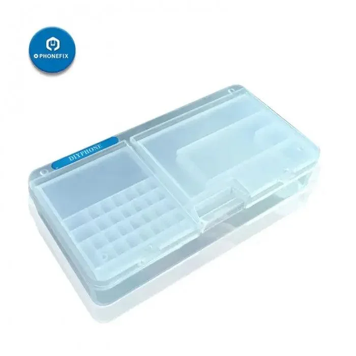 Double-layer PVC Component Storage Box for Phone IC Repair Parts - Image 4
