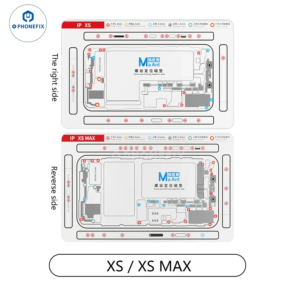 Double-sided Screw Positioning Magnetic Pad For iPhone X-15 Series - Image 8