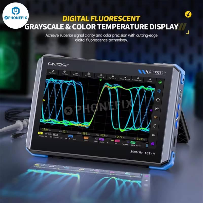 DPOS350P 4in1 Tablet Oscilloscope 350MHz Signal Generator - Image 2