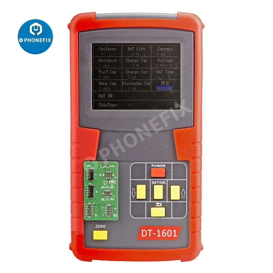DT-1601 Battery Tester Digital Analyzer For iPhone Battery property detection - Image 4