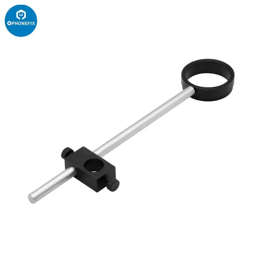 Dual Arm Boom Stand Adjustable Metal Holder Set For Microscope Camera - Image 13