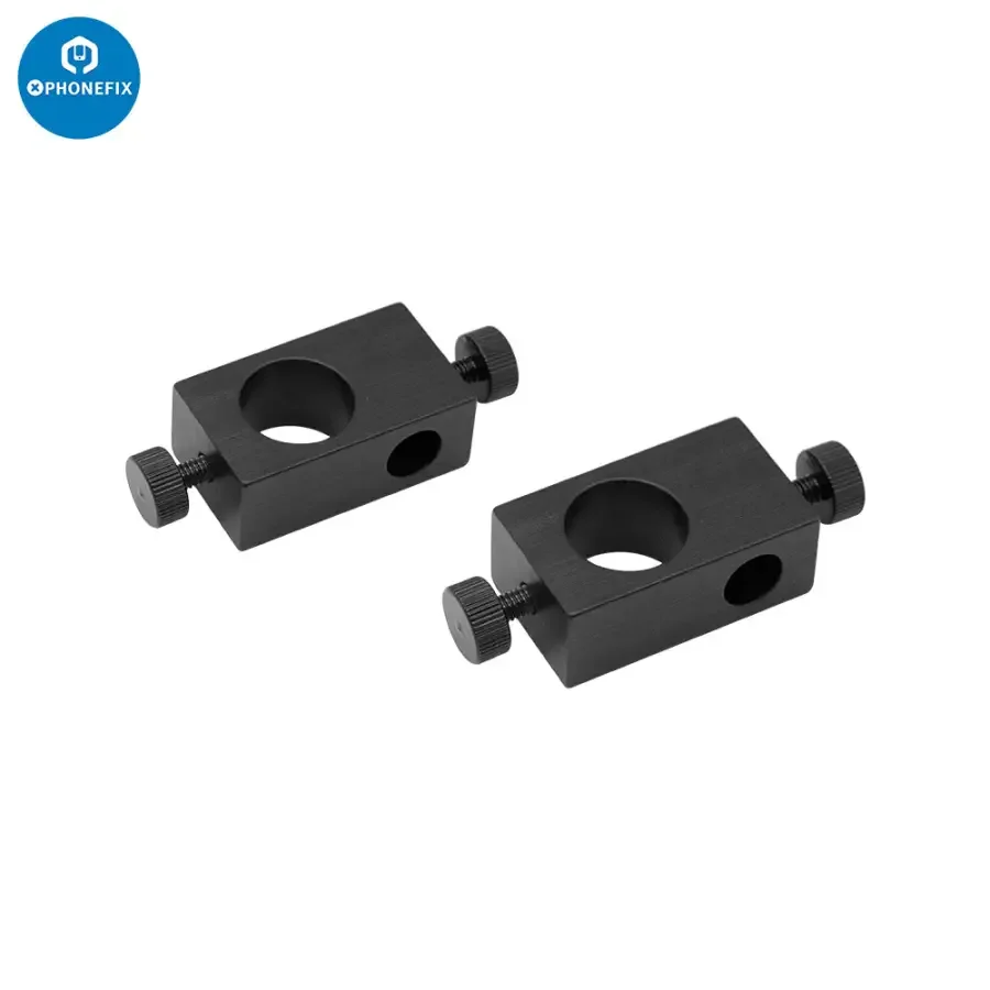 Dual Arm Boom Stand Adjustable Metal Holder Set For Microscope Camera - Image 19