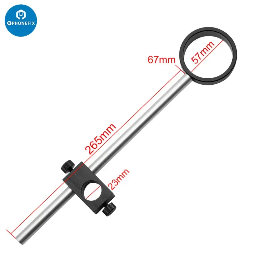 Dual Arm Boom Stand Adjustable Metal Holder Set For Microscope Camera - Image 24