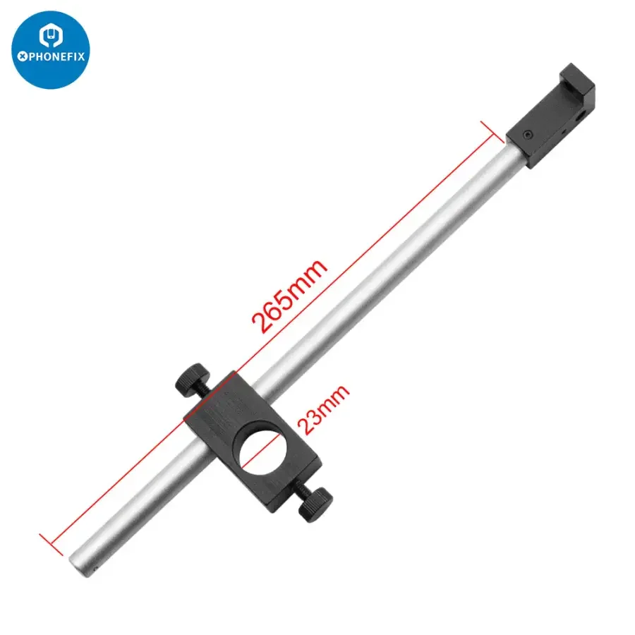 Dual Arm Boom Stand Adjustable Metal Holder Set For Microscope Camera - Image 25