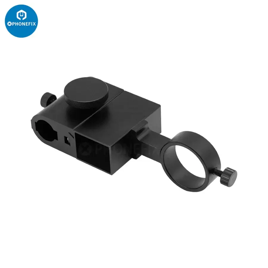 Dual Arm Boom Stand Adjustable Metal Holder Set For Microscope Camera - Image 8
