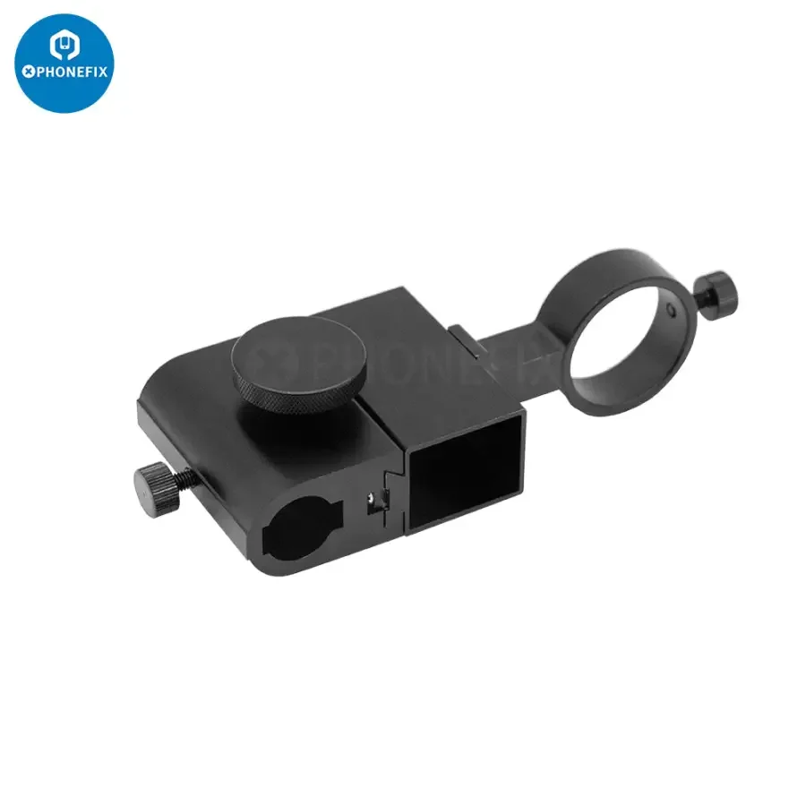 Dual Arm Boom Stand Adjustable Metal Holder Set For Microscope Camera - Image 9