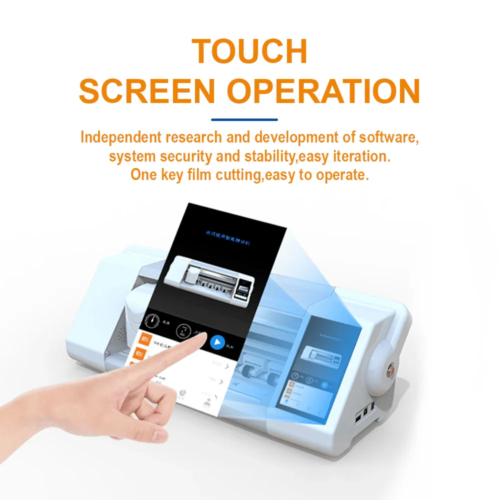 E210 Unlimited Film Cutting Machine Screen Protector Cutter - Image 2