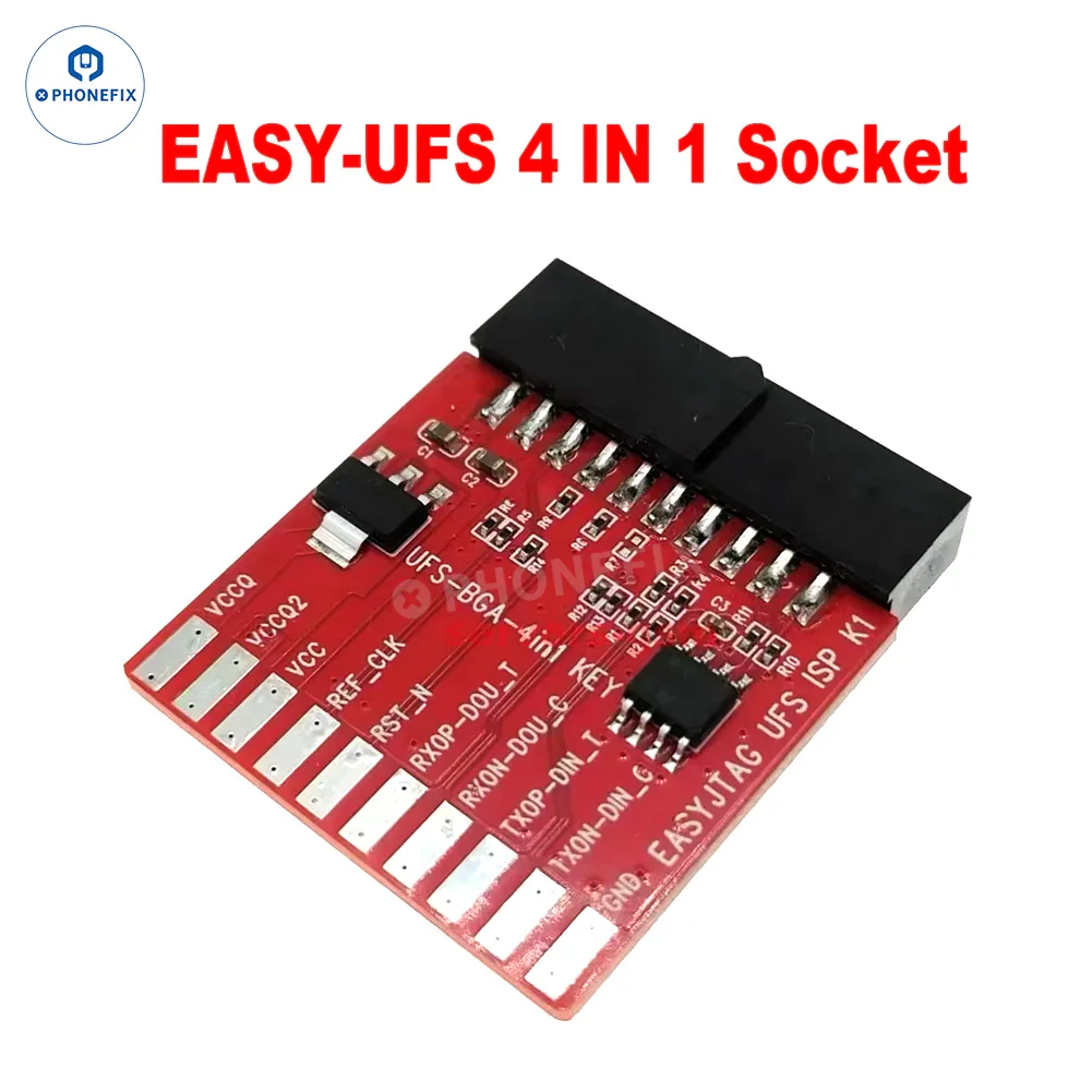 Easy JTAG Plus Box With 6 in 1 EMMC UFS BGA254/153/95 Socket - Image 13