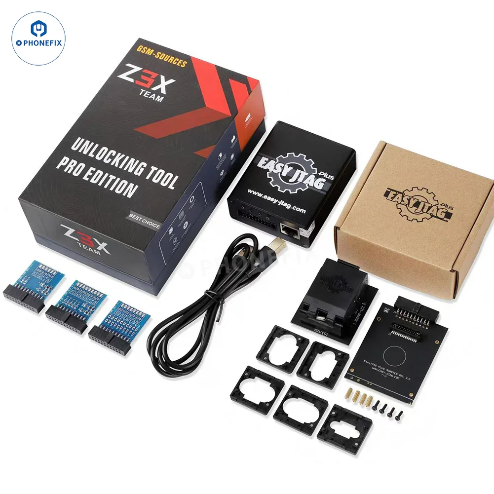 Easy JTAG Plus Box With 6 in 1 EMMC UFS BGA254/153/95 Socket - Image 2