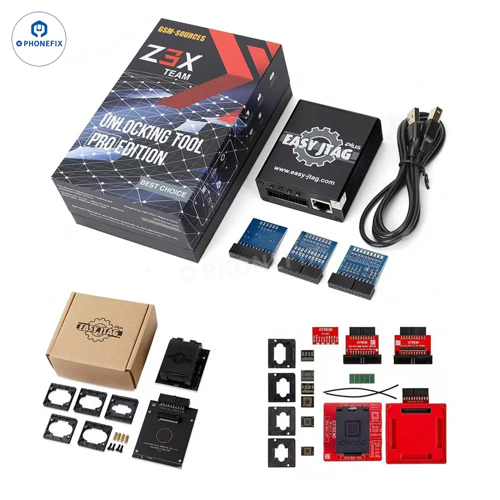 Easy JTAG Plus Box With 6 in 1 EMMC UFS BGA254/153/95 Socket - Image 7