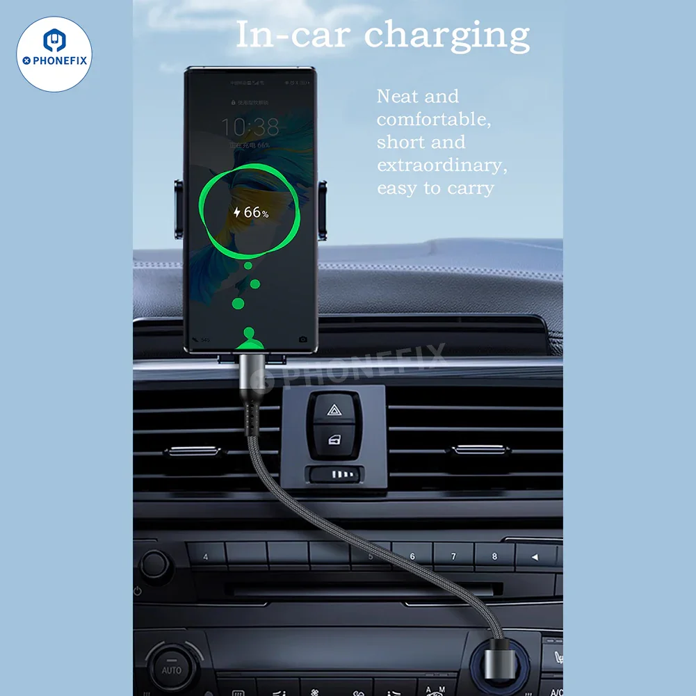 Elbow PD Fast Charging Data Cable Type-C Lightning for Mobile Phone - Image 3