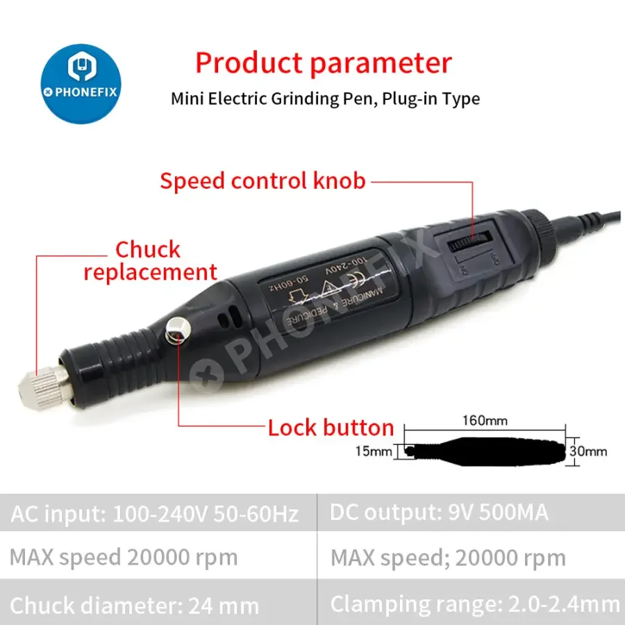 Electric Carving Pen Engraver Rotary Tool Kit for Grinding Polishing - Image 4