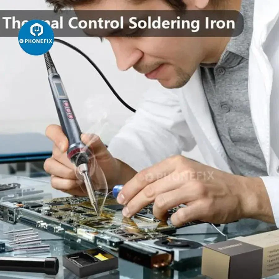 Electric Soldering Iron 90W Adjsutable Temperature Welding Tools - Image 10