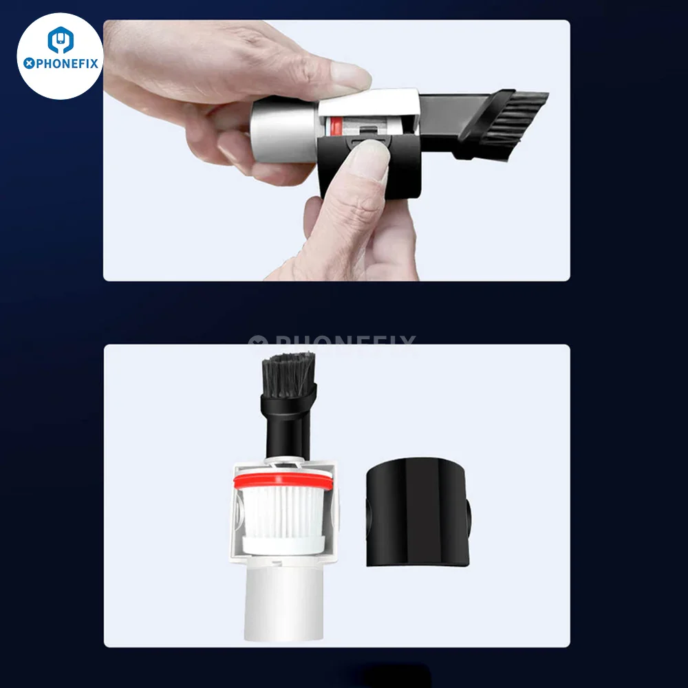 Electric Turbofan Handheld Blowing Suction Dust Removal Cooling Fan - Image 5