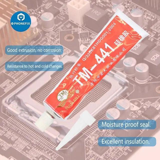 Electronic Industrial Silicone Rubber Sealing Glue Sealant Adhesive - Image 13