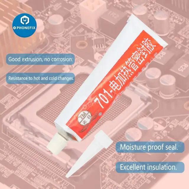 Electronic Industrial Silicone Rubber Sealing Glue Sealant Adhesive - Image 14