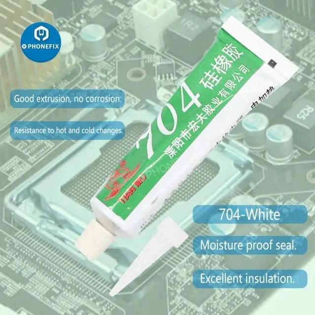 Electronic Industrial Silicone Rubber Sealing Glue Sealant Adhesive - Image 4