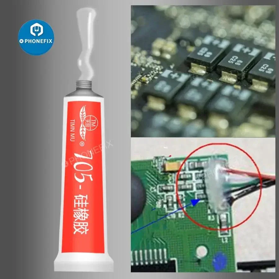 Electronic Industrial Silicone Rubber Sealing Glue Sealant Adhesive - Image 9