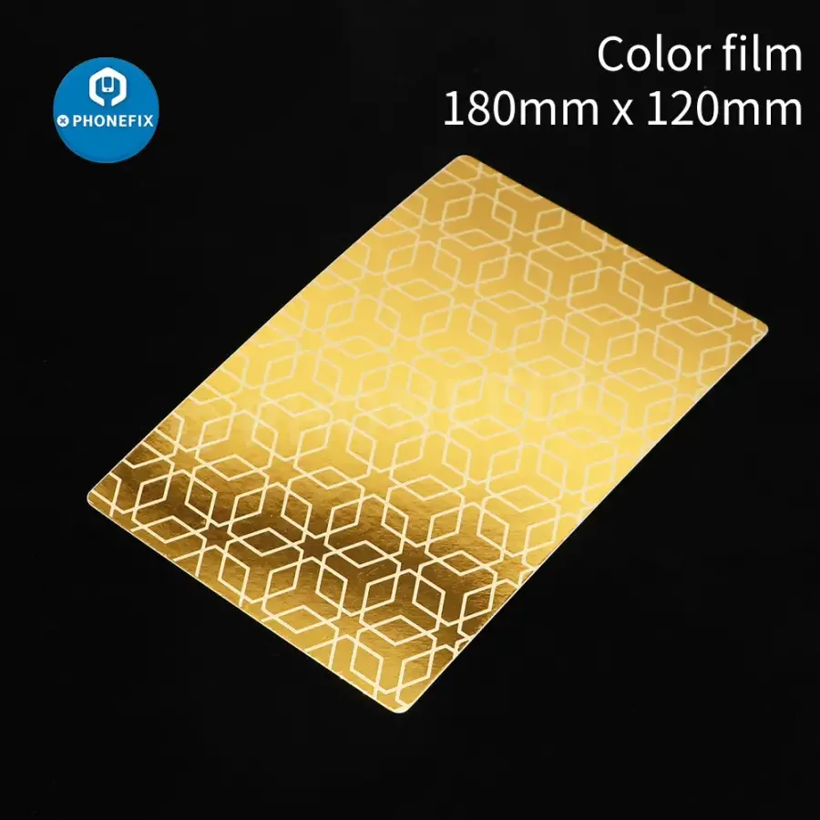 Embossed Color Film Back Cover Protector Sticker For Cutting Machine - Image 3