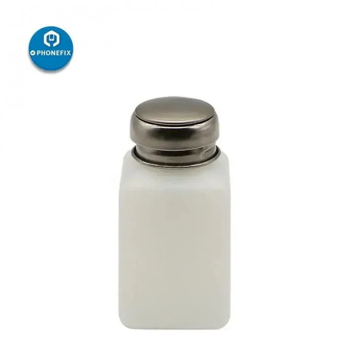 Empty Alcohol Bottle with Stainless Steel Cap for Phone Cleaning Tool - Image 3