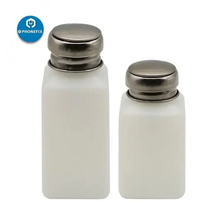 Empty Alcohol Bottle with Stainless Steel Cap for Phone Cleaning Tool - Image 4