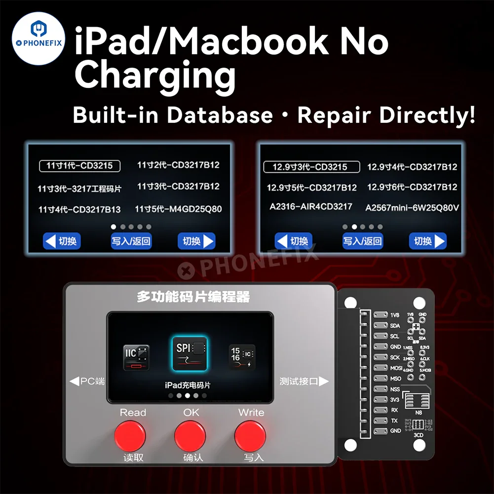 EPR32 EEPROM Programmer for iPhone iPad MacBook Charging Repair - Image 2