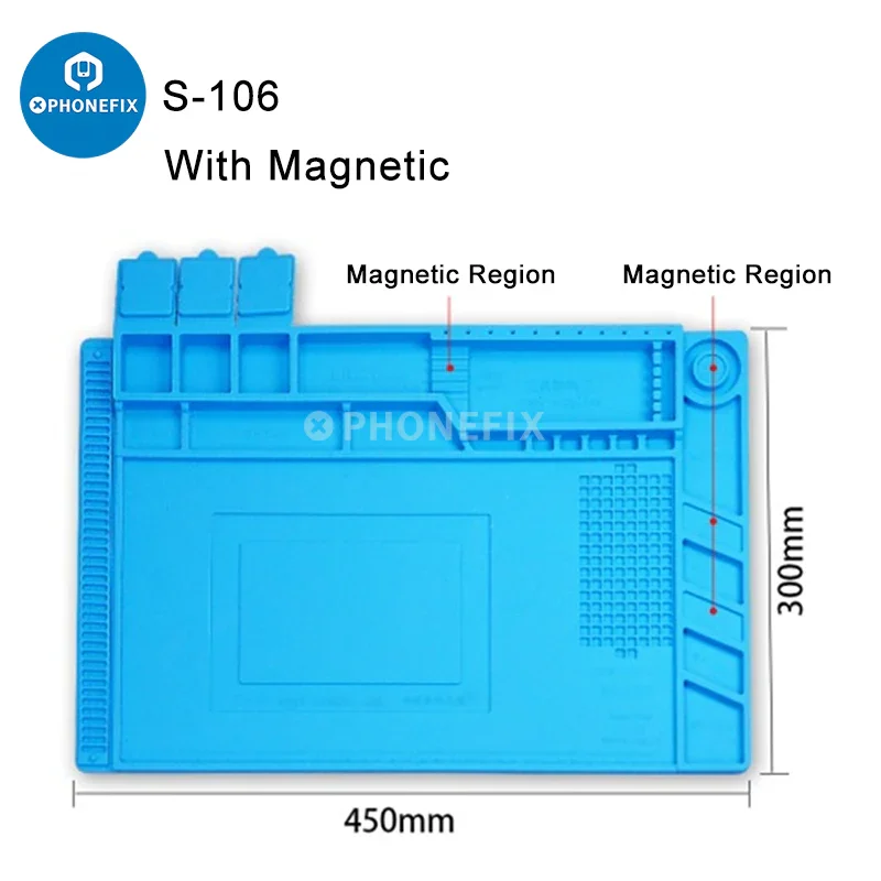 ESD Soldering Mat Antistatic Heat Insulation Silicone Pad - Image 13