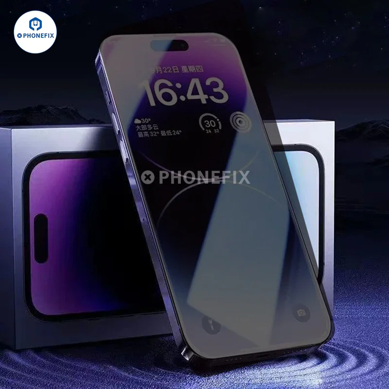 Explosion-proof Tempered Glass Film For iPhone 15/16 Pro Max - Image 6