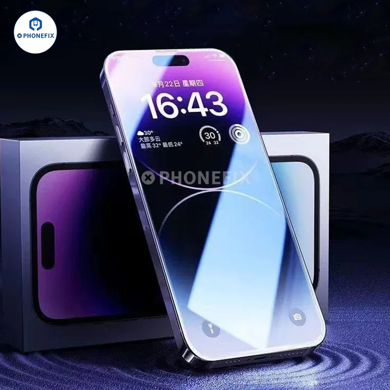 Explosion-proof Tempered Glass Film For iPhone 15/16 Pro Max - Image 8