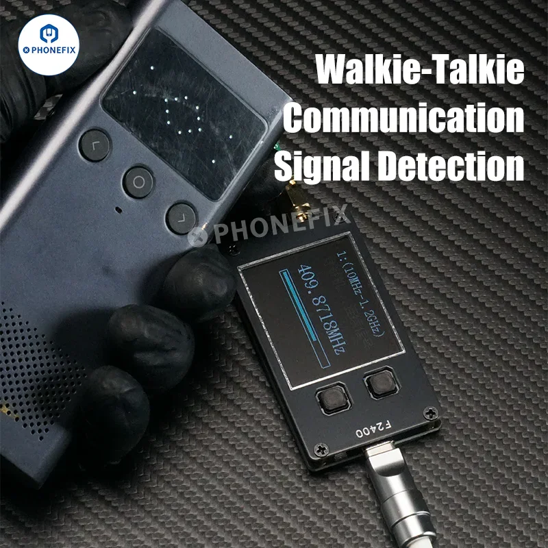 F2400 Signal Frequency Tester for Phone/BlueTooth/WiFi/Car Key Repair - Image 4
