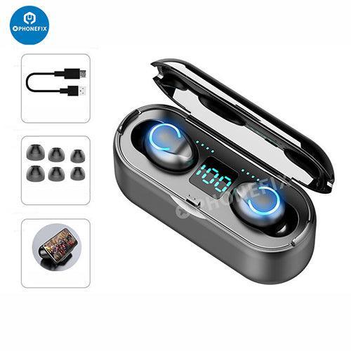F9-5C Wireless Bluetooth Earphones Noise Reduction Earbuds With LED - Image 34