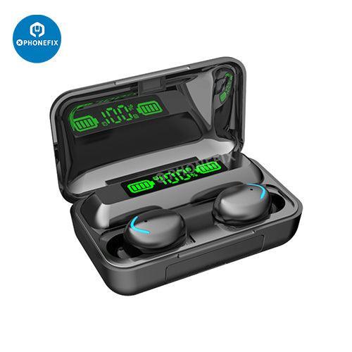 F9-5C Wireless Bluetooth Earphones Noise Reduction Earbuds With LED - Image 5