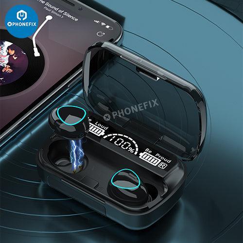 F9-5C Wireless Bluetooth Earphones Noise Reduction Earbuds With LED - Image 7