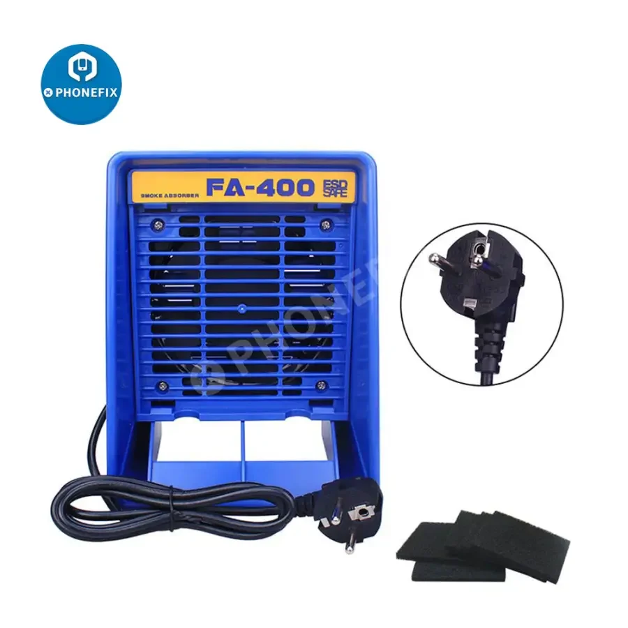 FA-400 Fume Extractor With 10 Pcs Free Activated Carbon Filter Sponge - Image 19