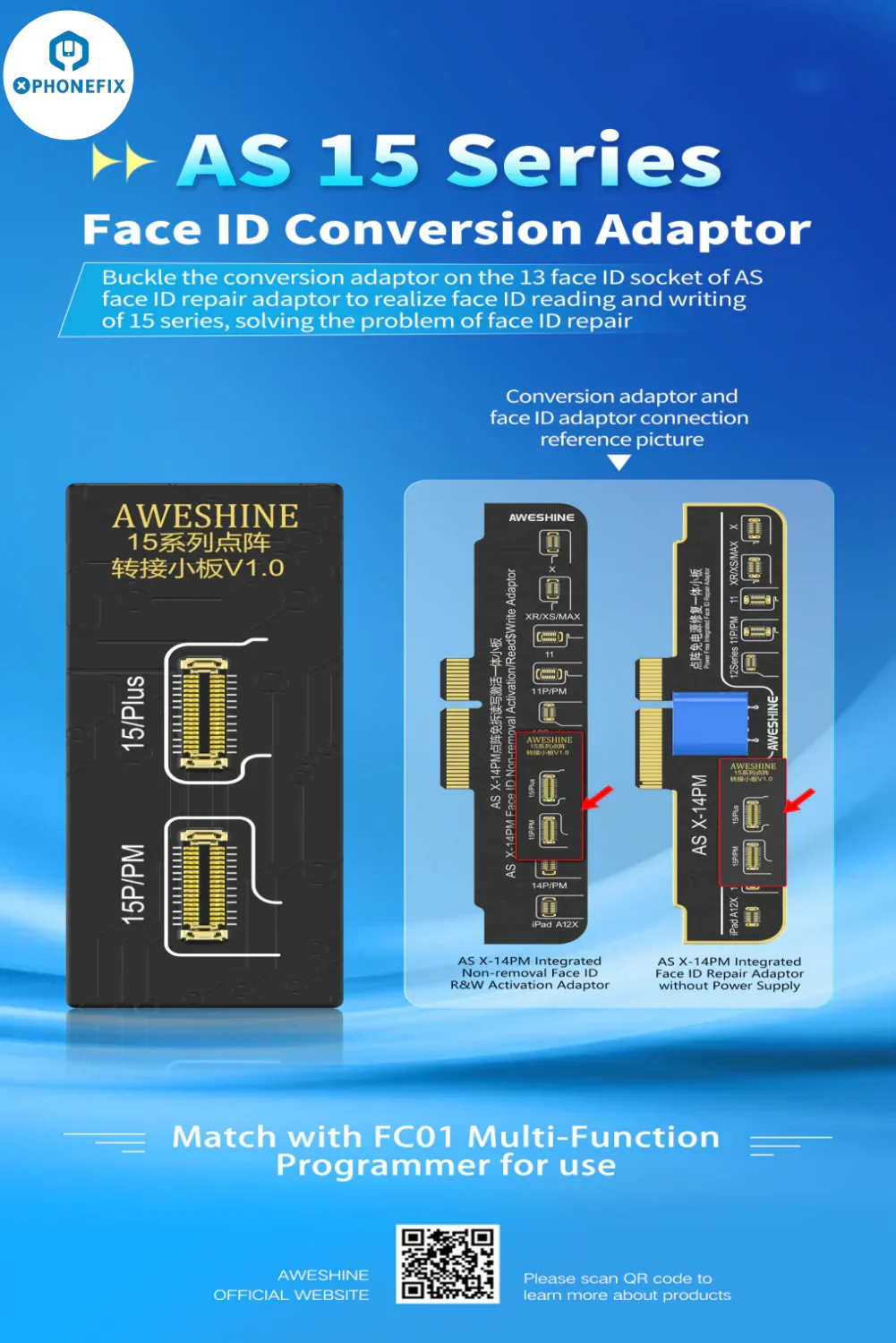 FC01 Face ID FPC Cable DIY Fix iPhone Face ID Not Working - Image 5