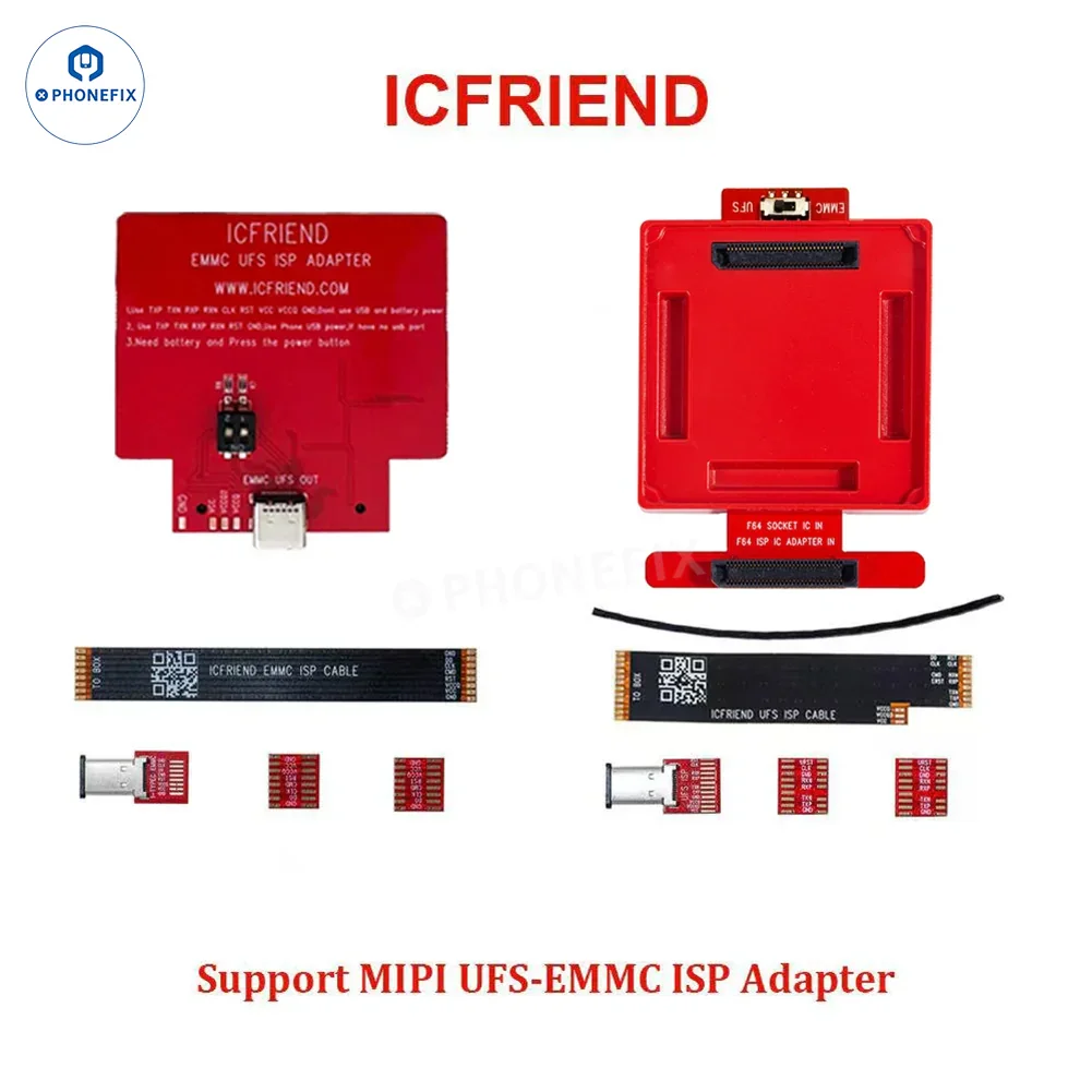 Flash F64 Ultra NAND Programmer for UFS eMMC MicroSD Nano Memory Card - Image 17