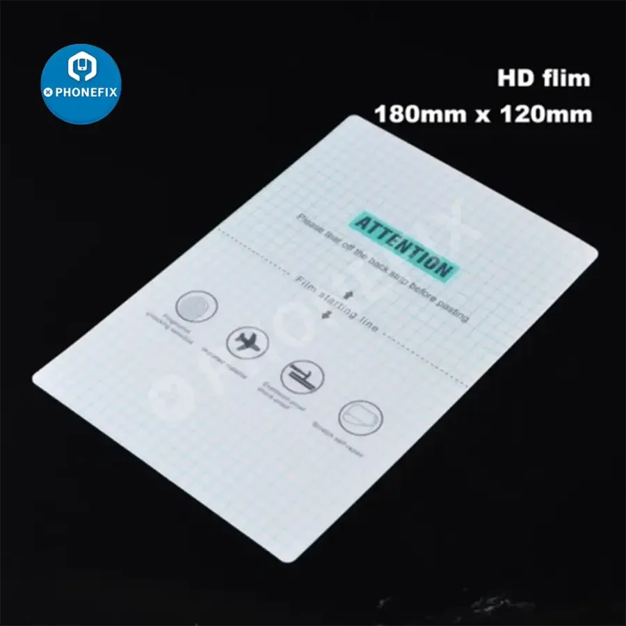 Flexible Hydrogel Film Phone Screen Protector Film For Cutting Machine - Image 2