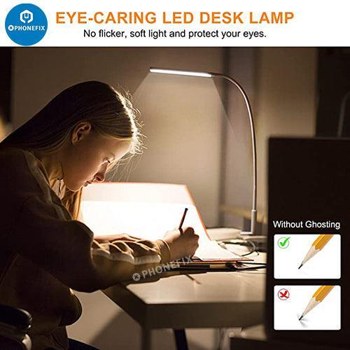 Flexible LED Desk Lamp With 3 Lightning Modes For Phone Repair - Image 4