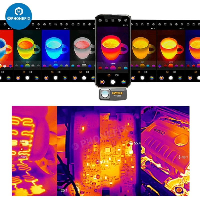 Fluke iSee Thermal Imager Camera Motherboard Fault Diagnostic Tool - Image 8