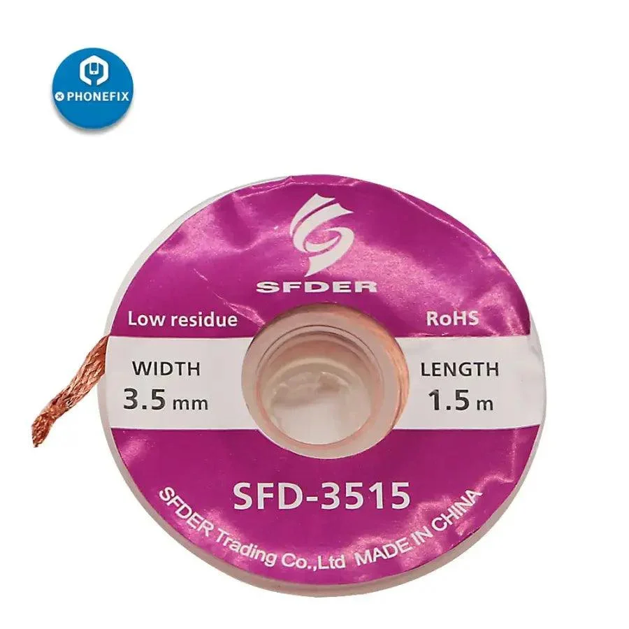 Flux Desoldering Braid Solder Remover Pure Copper Absorption Wire - Image 11